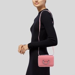 Burberry D ring small leather purse